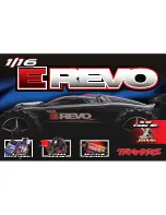 Preview for 1 page of Traxxas E Revo 1/16 Manual