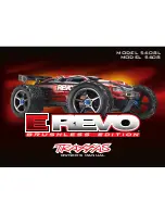 Traxxas E Revo 5608 Owner'S Manual preview