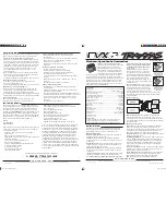 Preview for 1 page of Traxxas EVX-2 Instructions