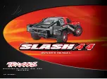 Предварительный просмотр 34 страницы Traxxas Slash 4x4 68086 Owner'S Manual