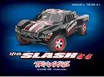 Traxxas Slash 4x4 70054-1 Owner'S Manual preview