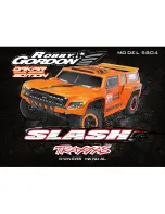 Предварительный просмотр 1 страницы Traxxas Slash 5804 Owner'S Manual