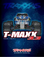 Preview for 1 page of Traxxas T-Maxx 3.3 49077 Owner'S Manual