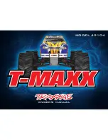 Traxxas T-Maxx 49104 Owner'S Manual preview