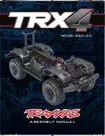 Traxxas TRX4 82056-4 Assembly Manual preview