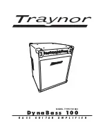 Предварительный просмотр 1 страницы Traynor DYNABASS 100 Manual