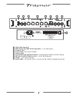 Предварительный просмотр 5 страницы Traynor DYNABASS 100 Manual