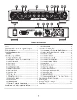 Preview for 3 page of Traynor Small Block 500H Manual