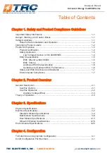 Preview for 2 page of TRC Advanced Energy CoolX 600 Series Designers Manual