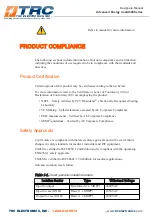 Preview for 11 page of TRC Advanced Energy CoolX 600 Series Designers Manual