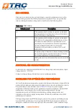 Preview for 14 page of TRC Advanced Energy CoolX 600 Series Designers Manual