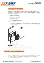 Preview for 19 page of TRC Advanced Energy CoolX 600 Series Designers Manual