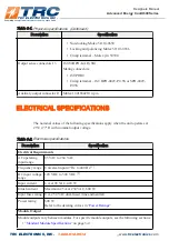 Preview for 22 page of TRC Advanced Energy CoolX 600 Series Designers Manual