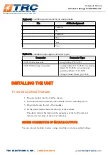 Preview for 66 page of TRC Advanced Energy CoolX 600 Series Designers Manual