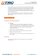 Preview for 82 page of TRC Advanced Energy CoolX 600 Series Designers Manual