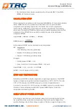 Preview for 84 page of TRC Advanced Energy CoolX 600 Series Designers Manual