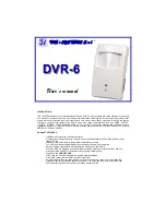 TRE i SYSTEMS DVR-6 User Manual preview