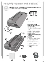 Preview for 33 page of Tre Spade Takaje Instruction Manual