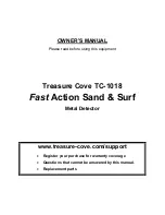 Treasure Cove Fast Action TC-1018 Owner'S Manual preview