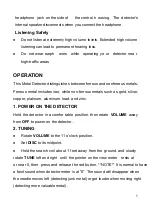 Preview for 5 page of Treasure Cove Hobbyist TC-1006 Owner'S Manual