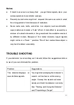 Preview for 12 page of Treasure Cove Hobbyist TC-1006 Owner'S Manual