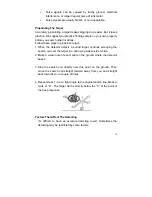 Preview for 14 page of Treasure Cove Professional 9700 Owner'S Manual