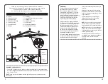 Preview for 2 page of Treasure Garden AG19A Assembly And Operation Manual