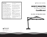 Preview for 8 page of Treasure Garden AG25T Assembly And Operation Manual