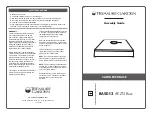 Treasure Garden BASE-13 Assembly Manual preview