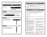 Preview for 2 page of Treasure Garden UM8811RT Assembly And Operation Manual