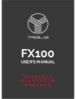 TREBLAB FX100 User Manual preview