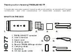 Preview for 2 page of TREBLAB HD77 User Manual