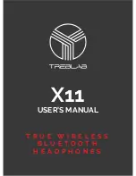 Предварительный просмотр 1 страницы TREBLAB X11 User Manual