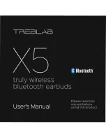 Preview for 1 page of TREBLAB X5 User Manual