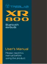 Preview for 1 page of TREBLAB XR800 User Manual