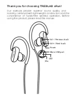 Предварительный просмотр 3 страницы TREBLAB xRun User Manual