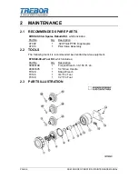 Предварительный просмотр 6 страницы Trebor SS40 Operation & Maintenance Manual