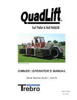 Trebro Quadlift QL001 Owner'S/Operator'S Manual preview