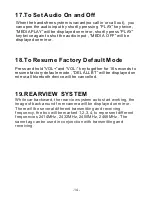 Preview for 31 page of Trebs CC-120 User Manual