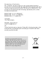 Preview for 34 page of Trebs CC-120 User Manual