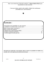 Preview for 3 page of Treca Interiors CAD 3 Assembly And Handling Instructions