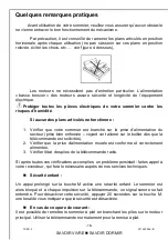 Preview for 16 page of Treca Interiors CAD 3 Assembly And Handling Instructions