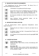 Preview for 47 page of Treca Interiors CAD 3 Assembly And Handling Instructions