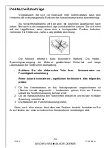 Preview for 50 page of Treca Interiors CAD 3 Assembly And Handling Instructions