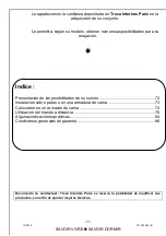 Preview for 71 page of Treca Interiors CAD 3 Assembly And Handling Instructions