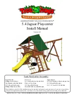 Tree Frogs 5.4 Jaguar Playcenter Install Manual preview