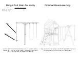 Предварительный просмотр 58 страницы Tree Frogs 5.8 Bengal Fort Installation Manual