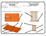 Preview for 28 page of Tree Frogs 7.0 Mega Deck Fort Install Manual