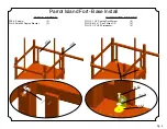 Preview for 43 page of Tree Frogs America's Best Value In Swing Sets Parrot Island Fort Install Manual