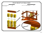 Preview for 44 page of Tree Frogs America's Best Value In Swing Sets Parrot Island Fort Install Manual